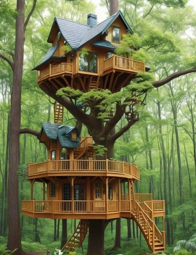 Peaceful Tree House